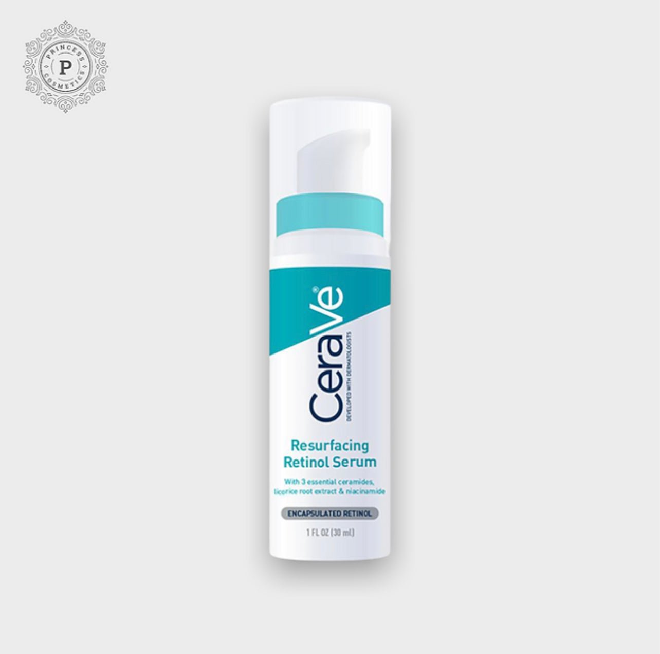 CeraVe Resurfacing Retinol Serum 30ml. سيروم سيرافي ريتينول 30 مل.(us) - Princess Cosmetics Qatar