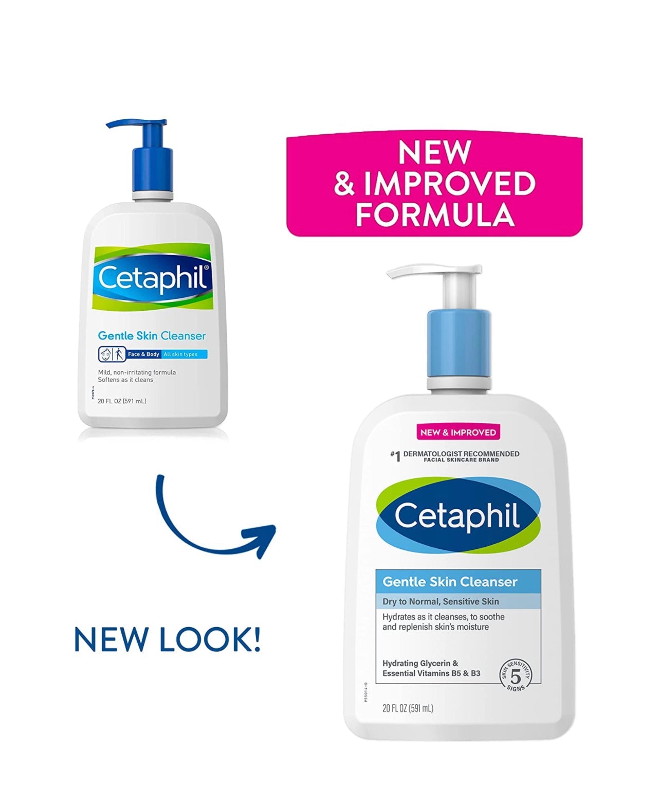 Cetaphil Gentle Skin Cleanser 591ml. سيتافيل منظف البشرة اللطيف - Princess Cosmetics Qatar