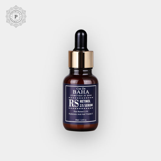 Cos De BAHA RS Retinol 2.5 Serum 30ml. سيروم كوس دي باها آر إس ريتينول 2.5 30 مل - Princess Cosmetics Qatar