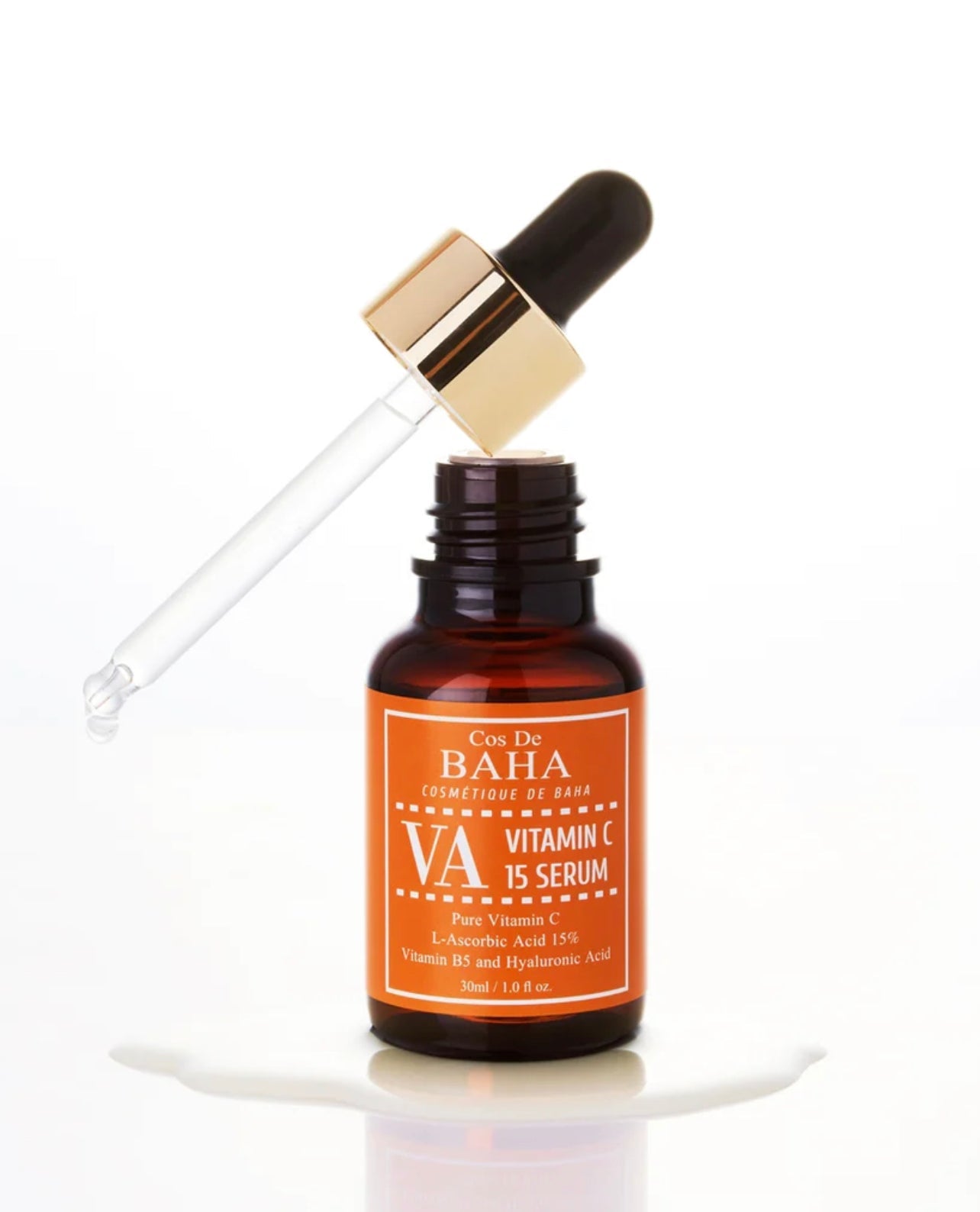 Cos De BAHA VA Vitamin C 15 Serum 30ml. سيروم فيتامين سي 15 من كوس دي باها 30 مل - Princess Cosmetics Qatar