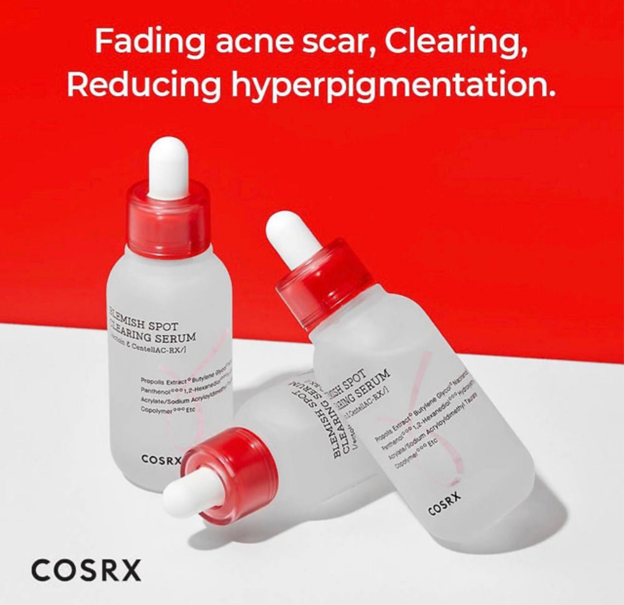 Cosrx AC Collection Blemish Spot Clearing Serum 40ml. سيروم كوسركس ايه سي لتنقية البقع الداكنة 40 مل - Princess Cosmetics Qatar