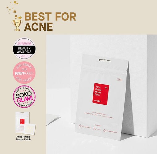 Cosrx Acne Pimple Master Patch (24 patches). كوسركس - رقعة حب الشباب بيمبل ماستر 24 لصقة - Princess Cosmetics Qatar