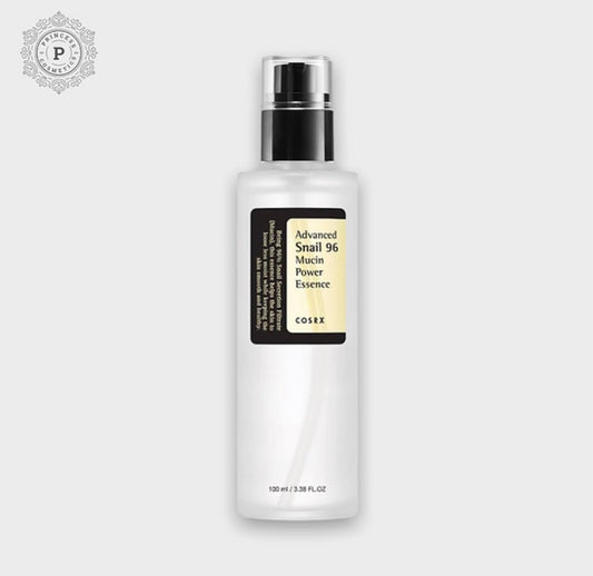 Cosrx Advanced Snail 96 Mucin Power Essence 100ml. كوسركس ادفانسد سنيل 96 موسين باور اسينس - 100 مل - Princess Cosmetics Qatar