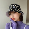 Daisy Print Bucket Hat (1pc). قبعة دلو بطبعة ديزي (قطعة واحدة) - Princess Cosmetics Qatar