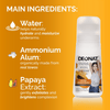 Deonat Papaya Mineral Deodorant Roll On 65ml. مزيل العرق ديونات البابايا المعدنية رول أون 65 مل - Princess Cosmetics Qatar