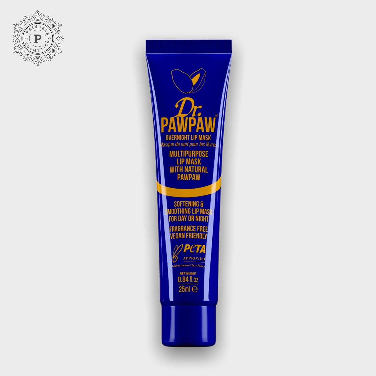 Dr. Pawpaw Overnight Lip Mask 25ml. قناع الشفاه الليلي من دكتور باوباو 25 مل - Princess Cosmetics Qatar