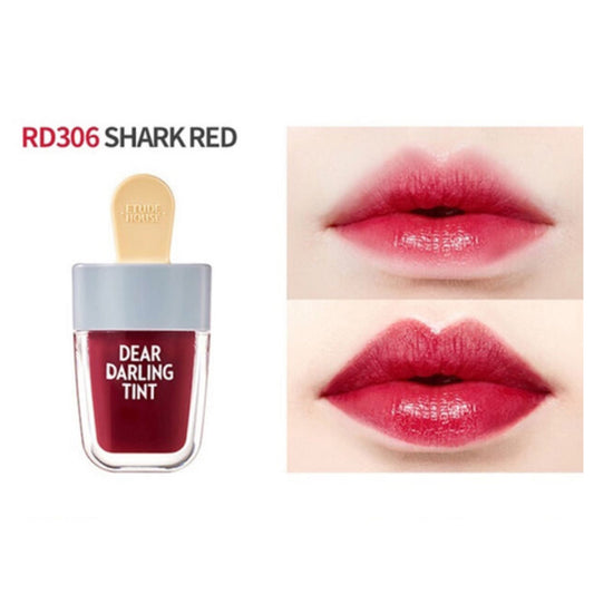 Etude House Dear Darling Water Gel Tint_Ice Cream 4.5g (RD306). جل مائي من إيتود هاوس دير دارلينج - آيس كريم 4.5 جرام (RD306) - Princess Cosmetics Qatar