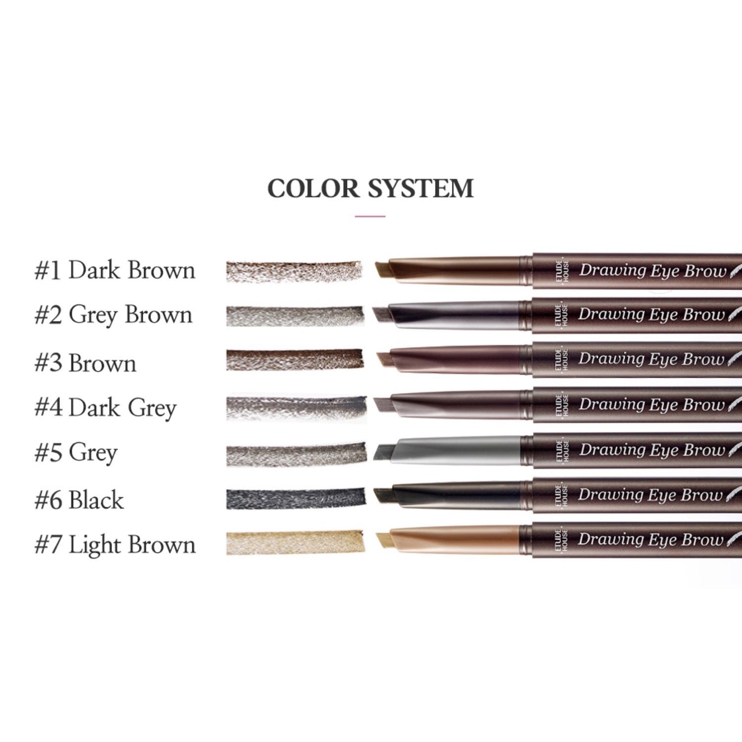 Etude House Drawing Eyebrow. رسم الحواجب من إيتود هاوس - Princess Cosmetics Qatar