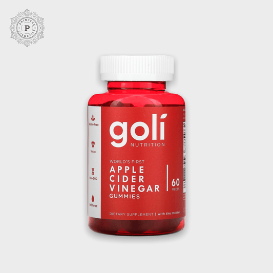 Goli Apple Cider Vinegar Gummies - 60 Gummies. جولي علكة خل التفاح - 60 علكة - Princess Cosmetics Qatar