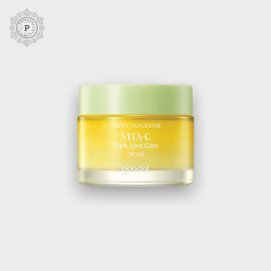 Goodal Green Tangerine Vita C Dark Spot Care Cream 50ml جودال جرين اليوسفي فيتا سي كريم العناية بالبقع الداكنة - Princess Cosmetics Qatar