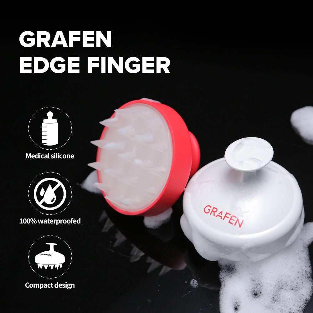 Grafen Edge Finger (Shampoo Brush) - Princess Cosmetics Qatar