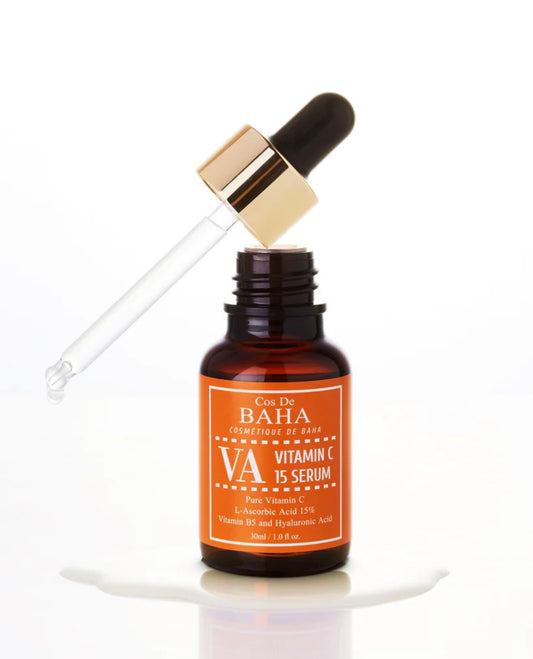 Cos De BAHA VA Vitamin C 15 Serum 30ml. سيروم فيتامين سي 15 من كوس دي باها 30 مل