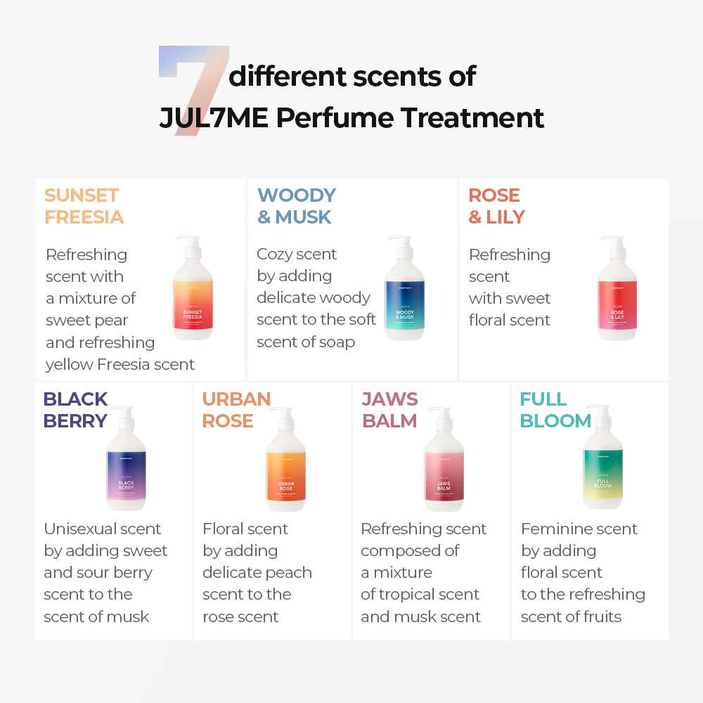 JULYME Perfume Hair Treatment 500ml