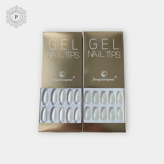 Fengshangmei Gel Nail Tips (28pcs). أطراف أظافر جل فينجشانجمي (28 قطعة)