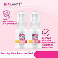 Namu Life Snail White Everyday Glow Sunscreen SPF 50+/PA++++ 50ml