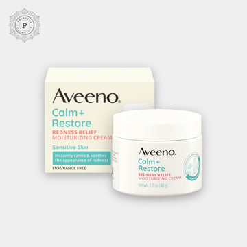 Aveeno Calm + Restore Redness Relief Moisturizing Cream 48g