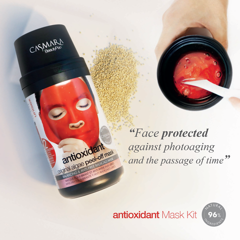 (EXPIRY: 09/2024) Casmara Antioxidant Peel Off Mask Kit (2 Mask + 1 Ampoule 4ml)