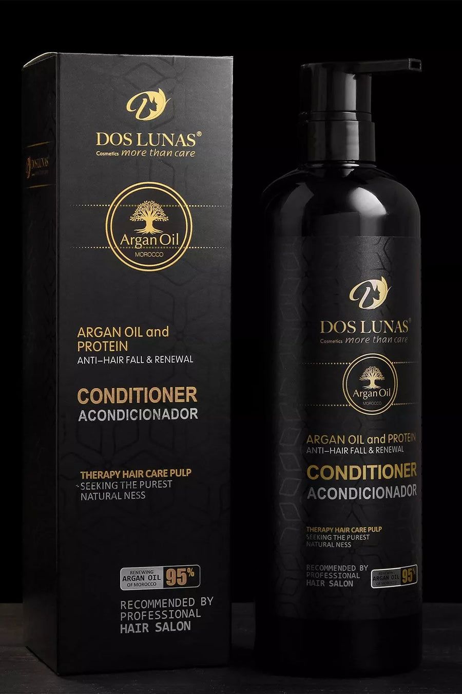 Dos Lunas Argan and Protein Anti-Hairfall & Renewal Conditioner 900ml