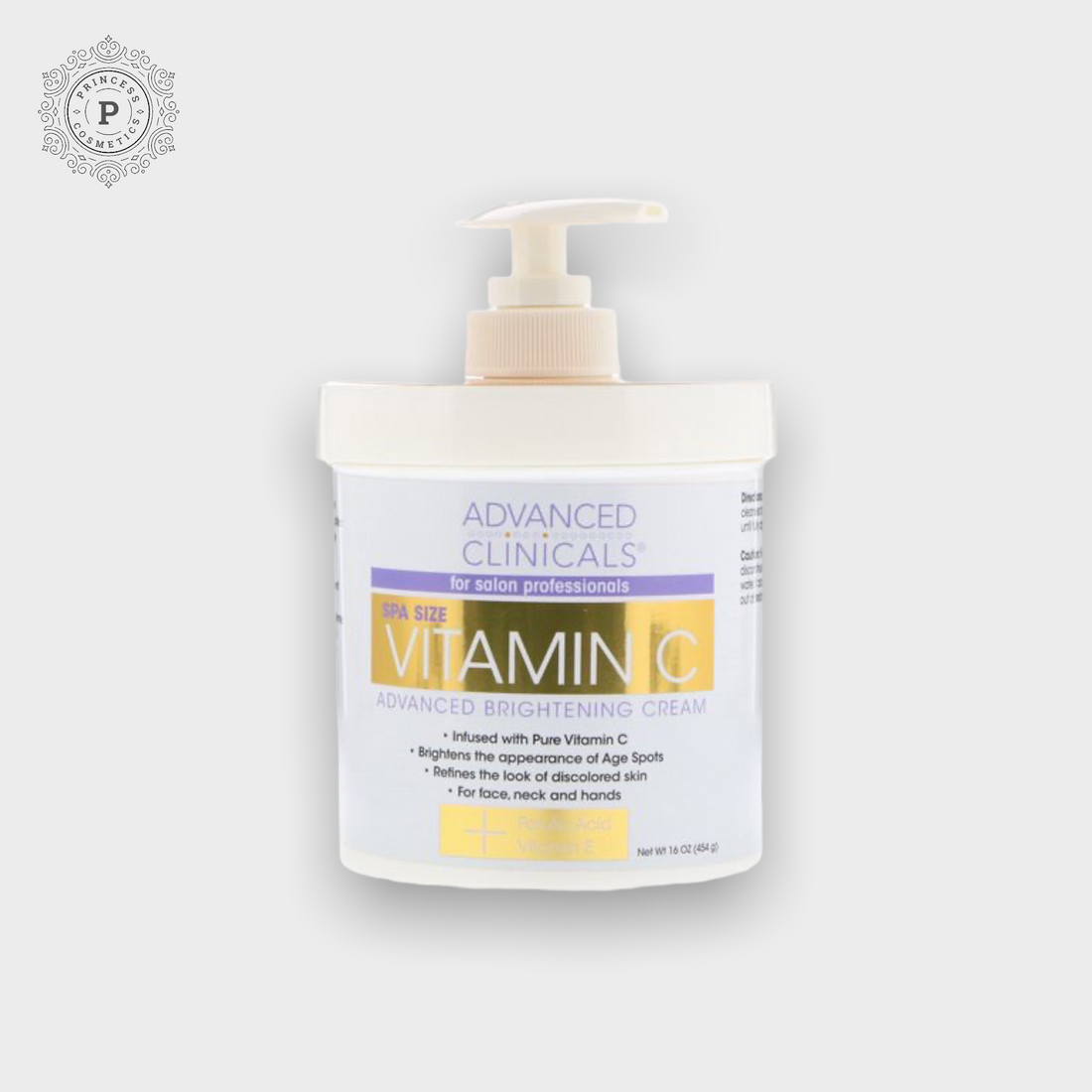 Advanced Clinicals Vitamin C Cream 454g