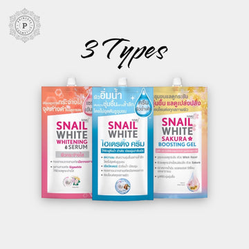 Namu Life Snail White SACHET (3 Types). نامو لايف - كيس الحلزون الأبيض (3 أنواع)