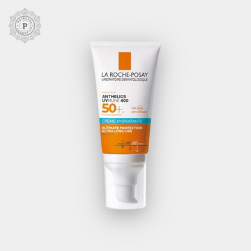 La Roche Posay Anthelios UVMUNE 400 Hydrating Cream SPF50+ 50ml. كريم الترطيب لاروش بوساي أنثيليوس UVMUNE 400 بعامل حماية من الشمس 50+ 50 مل