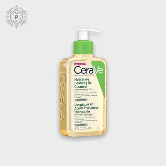 Cerave Hydrating Foaming Oil Cleanser 236ml. منظف زيتي رغوي مرطب من سيرافي، 236 مل