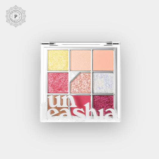 Unleashia Glitterpedia Eye Palette - N°7 All Of Peach Ade. باليت العيون من أنليشيا جليتربيديا - رقم 7 أول أوف بيتش أدي