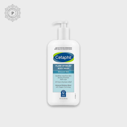 Cetaphil Flare-Up Relief Body Wash 591ml. سيتافيل غسول الجسم المتجدد