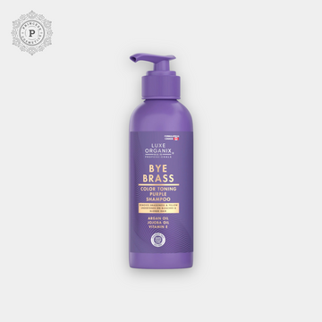 Luxe Organix Bye Brass Purple Shampoo 240ml لوكس أورجانيكس باي براس بيربل شامبو 240 مل