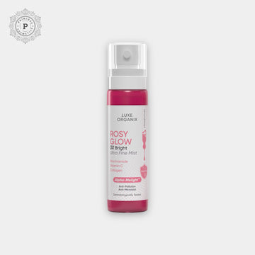 Luxe Organix Rosy Glow 3x Bright Ultra Fine Mist 80ml