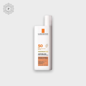 La Roche Posay Anthelios Mineral TINTED Sunscreen SPF50 50ml. لاروش بوساي أنثيليوس مينيرال واقي من الشمس SPF50 50 مل