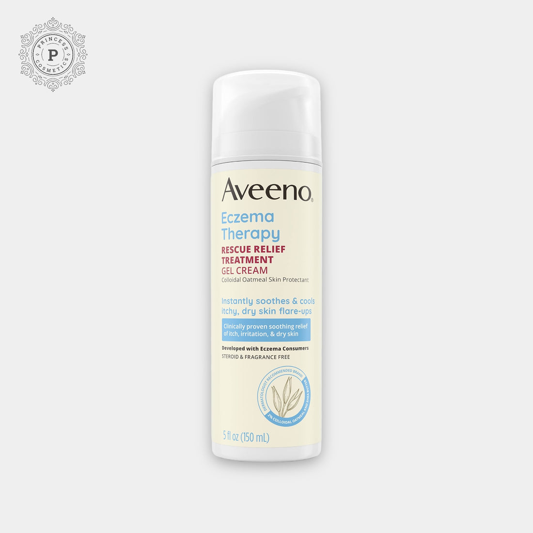 Aveeno Eczema Therapy Rescue Relief Treatment Gel Cream 150ml