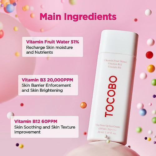 Tocobo Vita Tone Up Sun Cream SPF50+ PA++++ 50ml