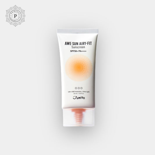 Jumiso Awe Sun Air-fit Sunscreen SPF50+ PA++++ 50ml. جوميسو أوي صن فيت واقي من الشمس