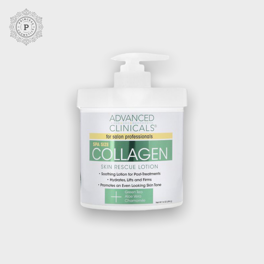 Advanced Clinicals Collagen Cream 454g