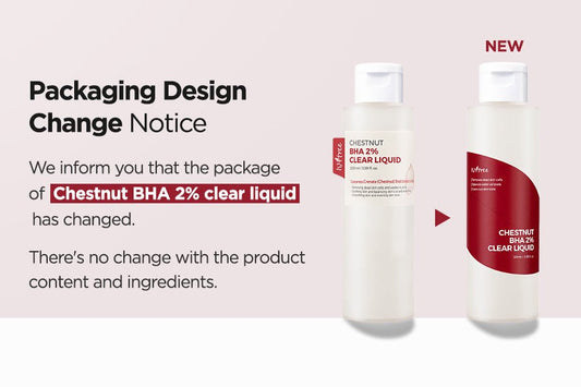 Isntree Chestnut BHA 2% Clear Liquid 100ml. إيسنتري كستناء BHA 2% سائل شفاف 100 مل - Princess Cosmetics Qatar