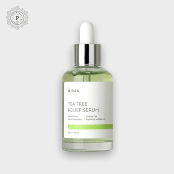 Iunik Tea Tree Relief Serum 50ml. سيروم شجرة الشاي من إيونيك 50 مل - Princess Cosmetics Qatar