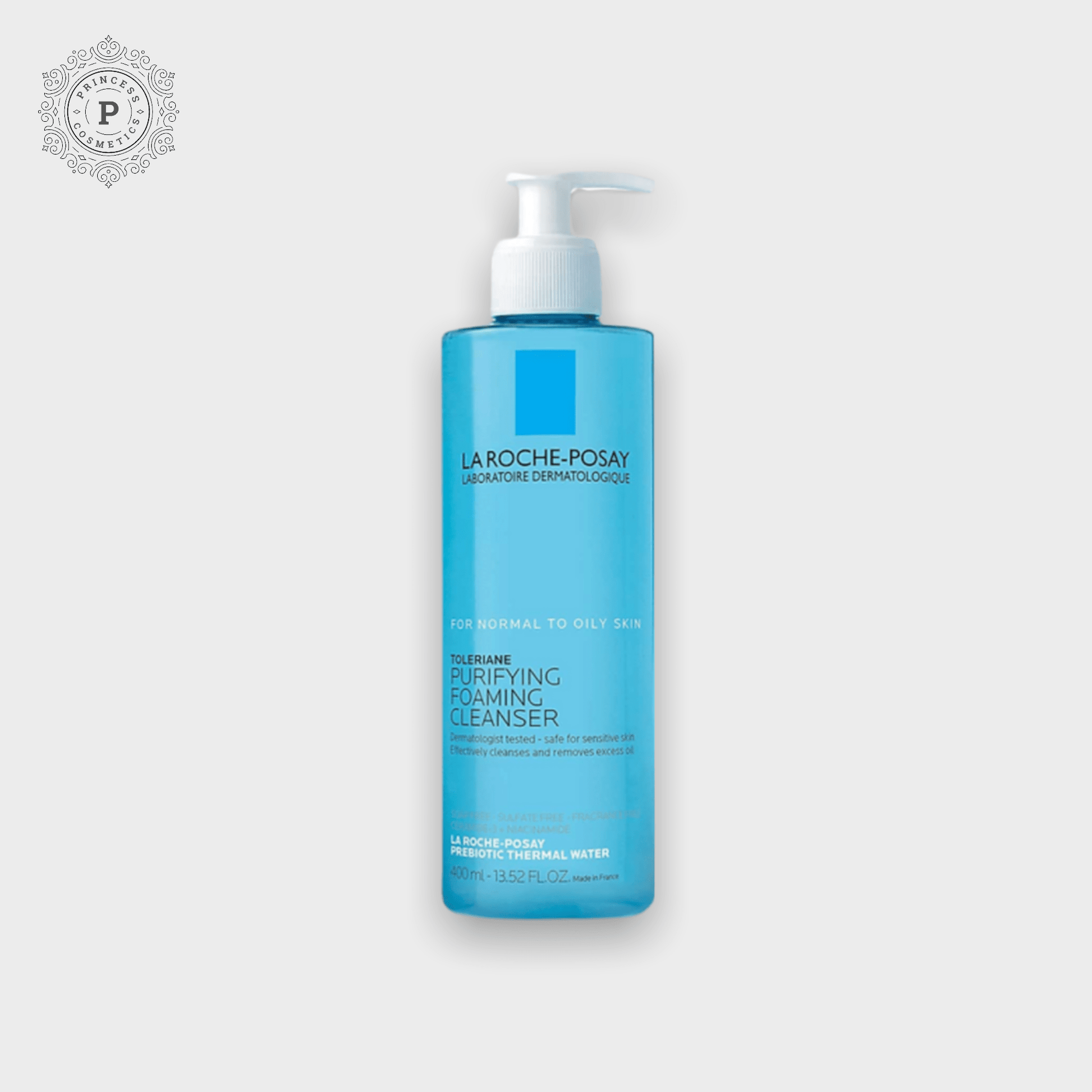 La Roche Posay Toleriane Purifying Foaming Cleanser 400ml. منظف رغوي منقي من لاروش بوساي توليريان، 400 مل - Princess Cosmetics Qatar