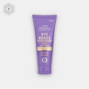 Luxe Organix Bye Brass Purple Conditioner 210ml لوكس أورجانيكس باي بلسم نحاس أرجواني 210 مل - Princess Cosmetics Qatar