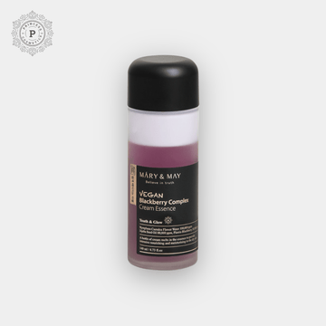 Mary&May Vegan Blackberry Complex Cream Essence 140ml. ماري آند ماي نباتي بلاك بيري كومبلكس كريم ايسنس - Princess Cosmetics Qatar