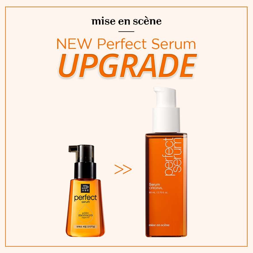 Mise En Scene Perfect Repair Hair Serum 80ml - RENEWAL. مصل إصلاح الشعر ميس إن سين - 80 مل - متجدد - Princess Cosmetics Qatar