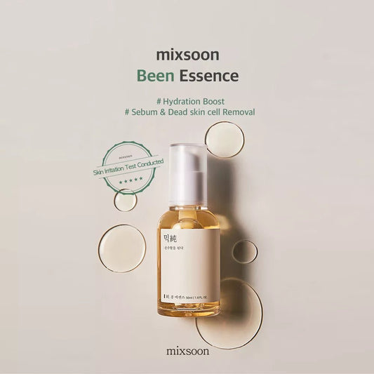 Mixsoon Bean Essence 50ml. ميكسون بين إيسنس - Princess Cosmetics Qatar