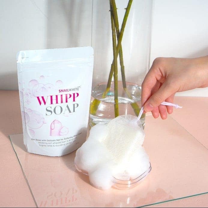 Namu Life Snail White Whipp Soap. صابون نامو لايف الحلزون الأبيض - Princess Cosmetics Qatar