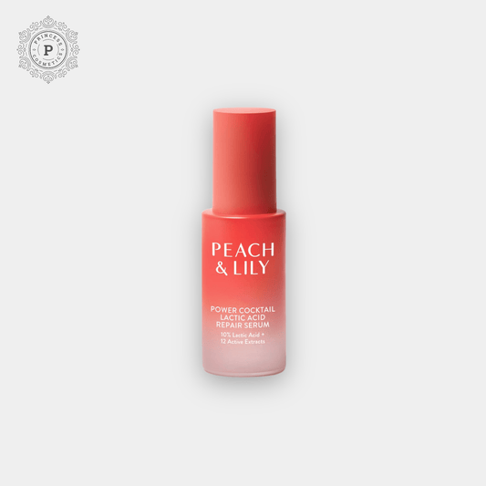 Peach & Lily Power Cocktail Lactic Acid Repair Serum 30ml. بيچ اند ليلي سيروم إصلاح باور كوكتيل بحمض اللاكتيك 30 مل - Princess Cosmetics Qatar