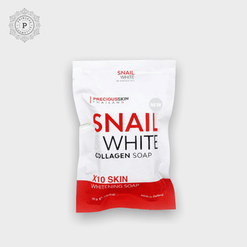 Precious Skin Snail White Collagen Soap 10g سنيل ويت صابون الكولاجين 10 جرام - Princess Cosmetics Qatar