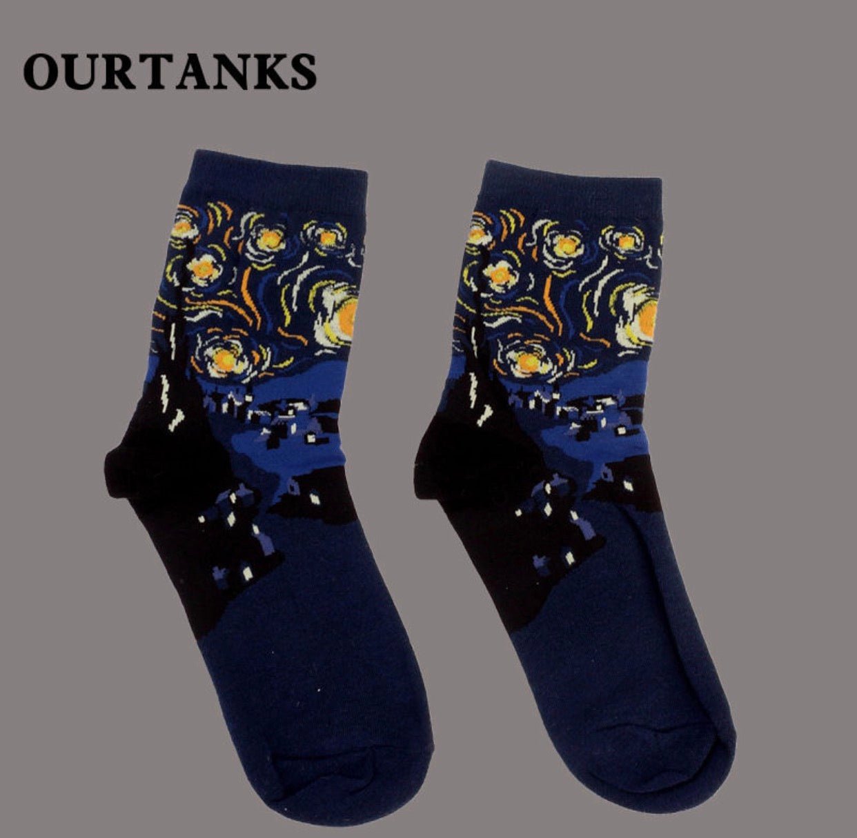 Printed Socks. الجوارب المطبوعة - Princess Cosmetics Qatar