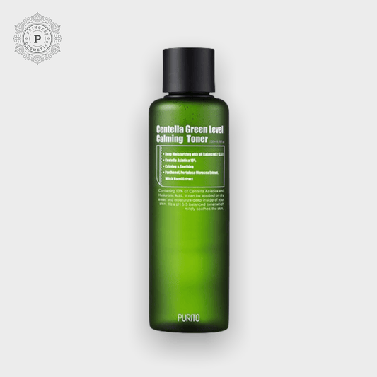 Purito Centella Green Level Calming Toner 200ml. بوريتو سينتيلا تونر مهدئ باللون الأخضر - Princess Cosmetics Qatar