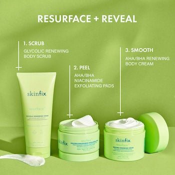 Skinfix Resurface+ AHA /BHA Renewing Cream 296ml سكين فيكس ريسيرفس + كريم تجديد AHA / BHA - Princess Cosmetics Qatar