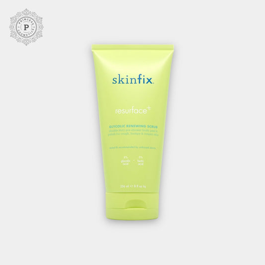 Skinfix Resurface+Glycolic Renewing Scrub 236ml سكين فيكس ريسيرفيس + مقشر جليكوليك لتجديد البشرة - Princess Cosmetics Qatar