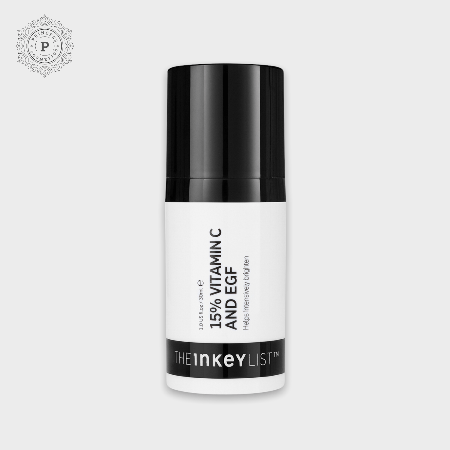 The INKEY List 15% Vitamin C and EGF 30ml. إنكي ليست 15% فيتامين سي و EGF 30 مل - Princess Cosmetics Qatar